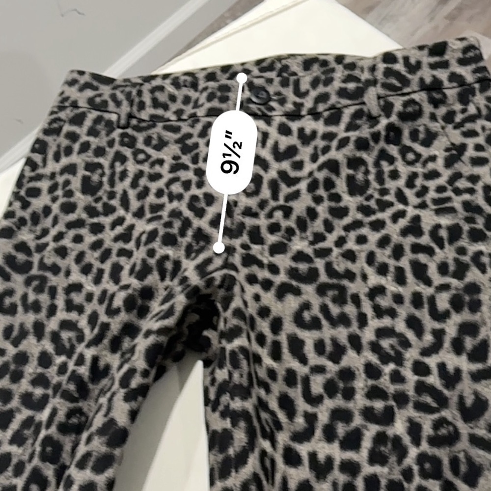 CAbi Leopard Print Ankle Pants - Picture 6 of 12